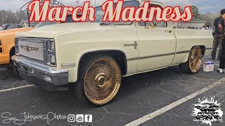 March madness 2k25 car and bike show nice and rare whips