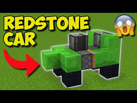 Video: How To Make A Car In Minecraft
