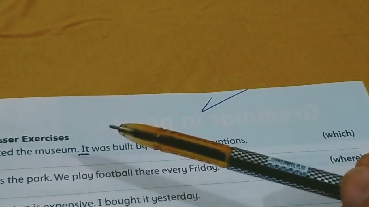 حل سؤال Rewrite(الاسماء الموصوله)تالته اعدادي