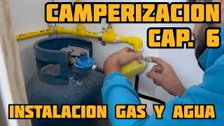 ⚒ Installation of GAS and WATER in motorhome  CAMPERIZATION Cap 6