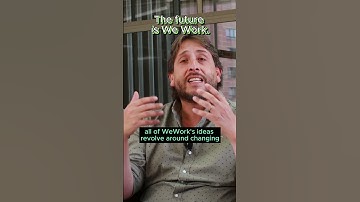 The future is WeWork.