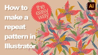 Make a Repeat Pattern in Illustrator