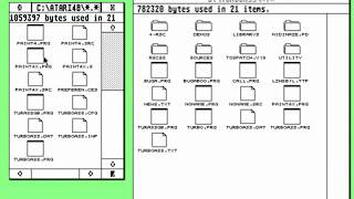 Archival Atari ST graphics software - first look