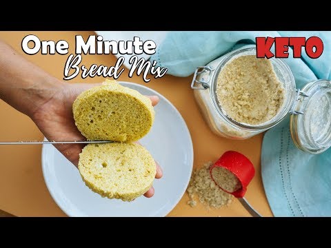 One Minute Keto Microwave Bread