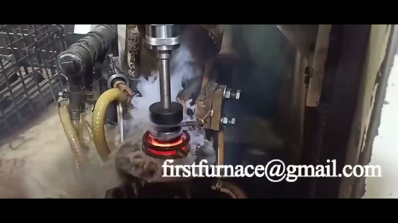 Online quenching of long spline shaft YouTube
