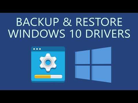 Video: How To Restore Drivers