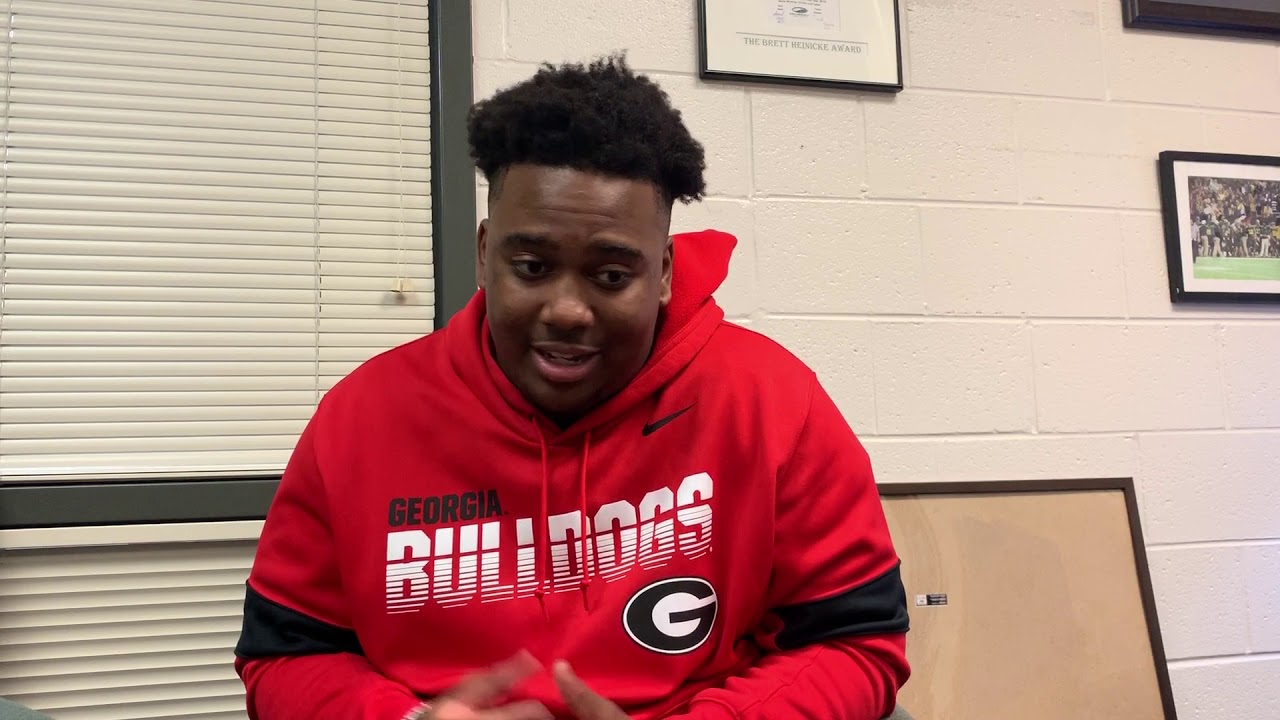 Cameron Kinnie, Collins Hill UGA signee, 2-5-20