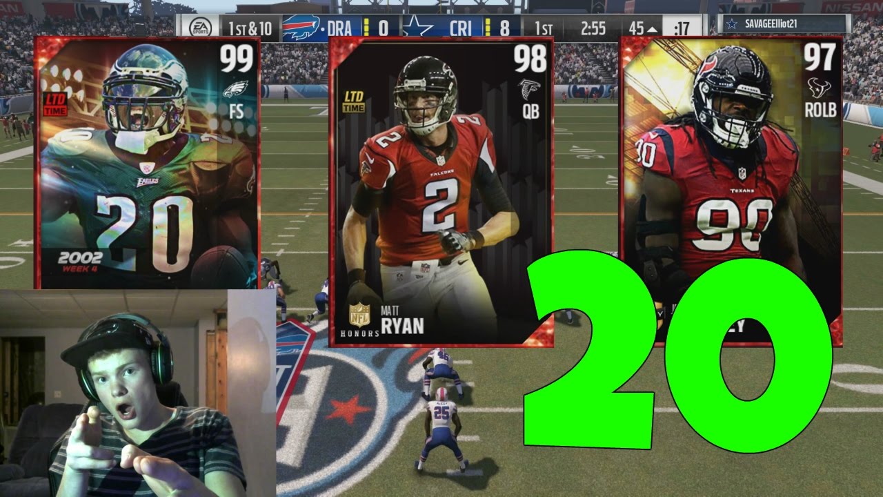 99 OVERALL BRIAN DAWKINS! ONLY 87 OVERALL DRAFT?! WTF! - MADDEN 17 DRAFT CHAMPIONS EP 20