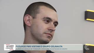 Alunos da Escola de Formação de Praças visitam o...