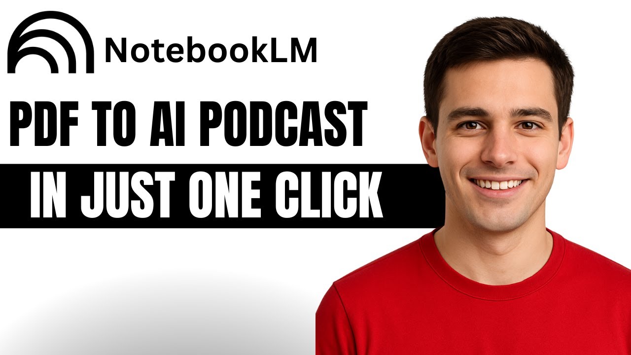 How to Convert Any PDF into an AI Podcast with Google NotebookLM (2026 ...