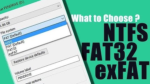 How to Convert NTFS, FAT32 or exFAT without Losing Data