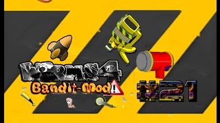 Worms 4 Bandit Mod 1.2.7 Building Map and Weapon