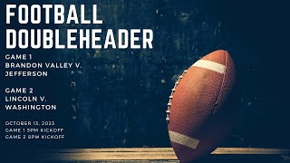 Football Doubleheader 10-13-23