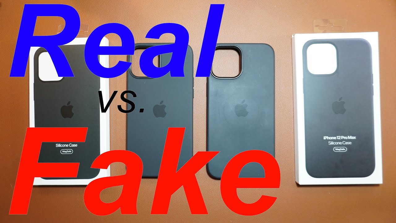 Verstrooien ziekenhuis drijvend REAL vs FAKE MagSafe Silicone Case.. The best fake yet? - YouTube