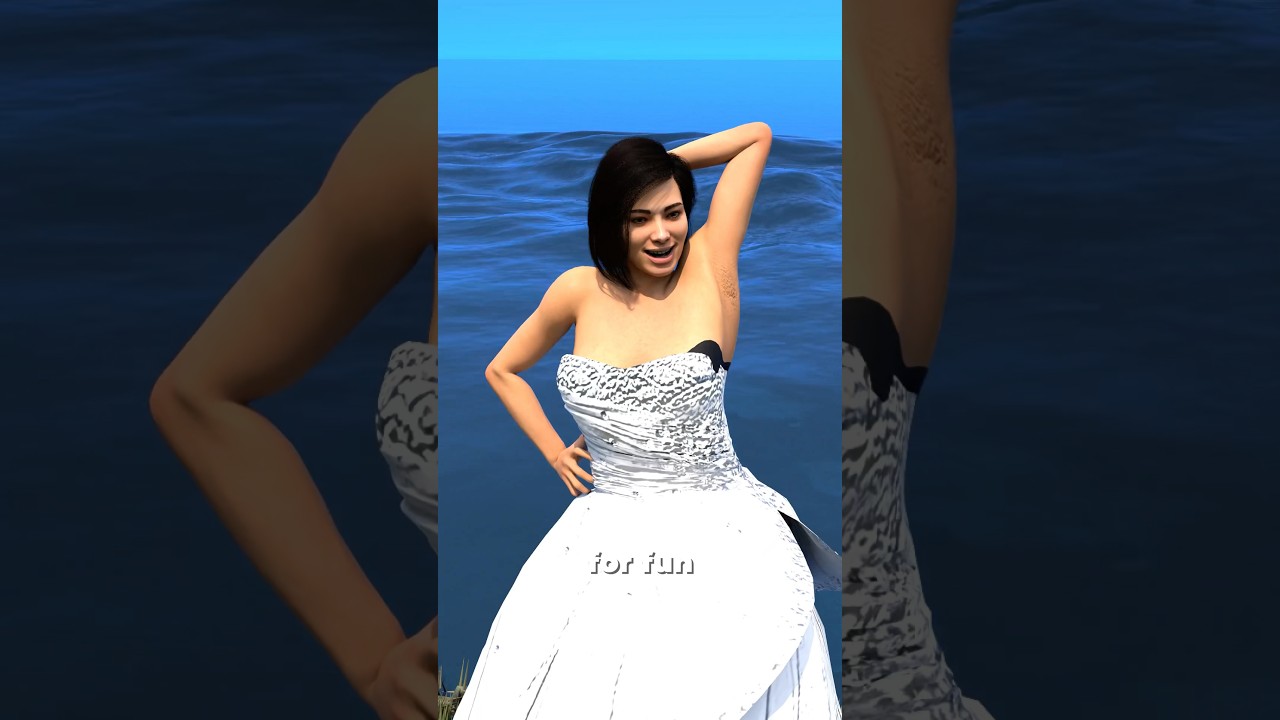 Woman Drown Because Of Her Gown