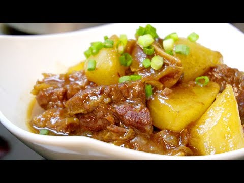 Chinese Braised Beef Brisket with Radish 蘿白燘牛腩