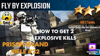 Fly by Explosion, Sniper Strike Special OPs mission #22- Prison Island (rifle/zone 16)