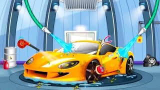 Kids Sports Car Wash Cleaning Garage Gameplay + Review|Latest Games| screenshot 3