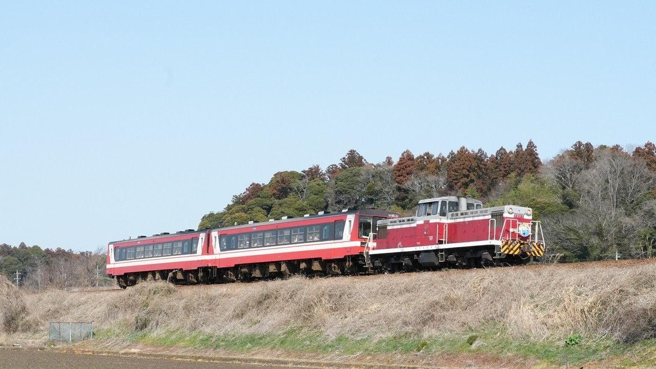 鹿島臨海鉄道「大洗エメラルド号」26/03/01 (Kashima Rinkai Tetsudo Event Train on Mar. 01 2026.)