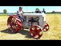Fordson Typ-F Bj. 1921 hat Startschwierigkeiten 1. Traktortreffen Burg/Salm 08.06.2024