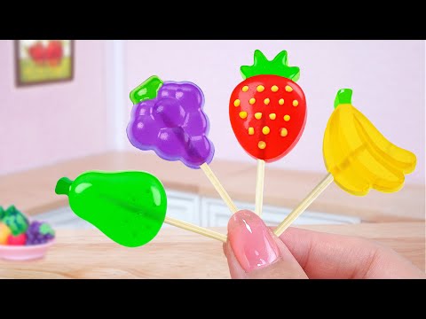 Rainbow Fruit Jelly 🌈1000+ Amazing Miniature Jelly Recipe Dessert 🍦Sweet Mini Cakes Compilation