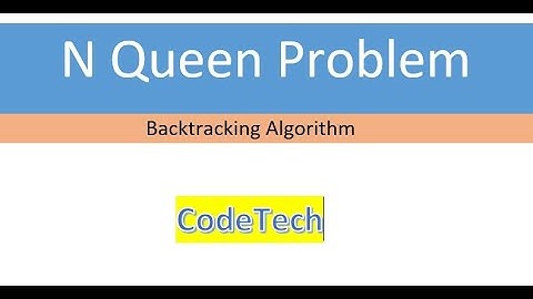 N Queen Problem Program | Backtracking