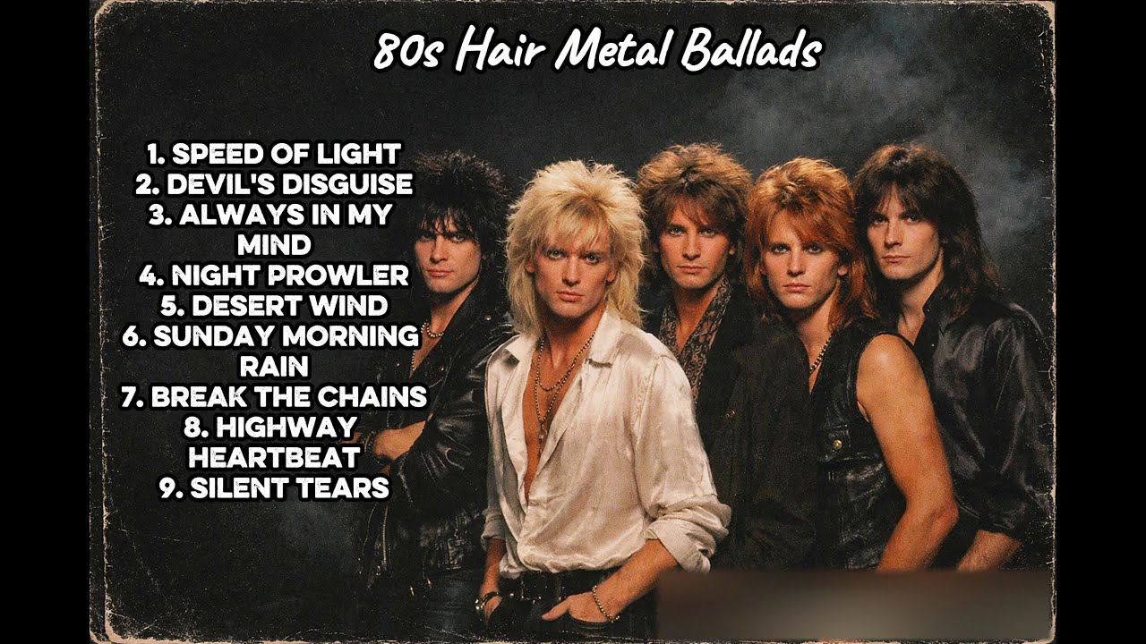 Love, Leather and Late-Night Radio | 80s Hair Metal Ballads