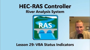 HEC RAS Controller Lesson 29 - VBA Status Indicators