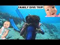 KIDS DIVE DEEP into SHOCKING BLUE WATER SPRING! Adoptive Family with 9 KIDS, Newborn-11yrs Old!Part1