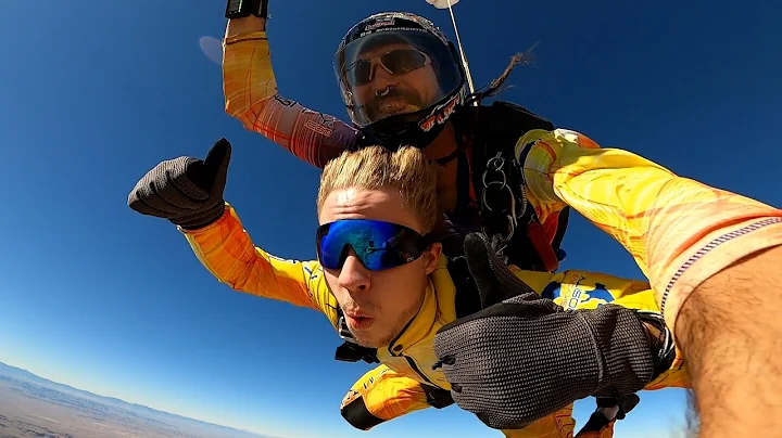 Joseph Maas - Tandem Skydive in Las Vegas at Skydi...