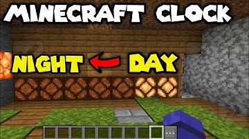 (1.21+) How To Make A WORKING Redstone CLOCK In Minecraft!!! - Day/Night Clock Tutorial