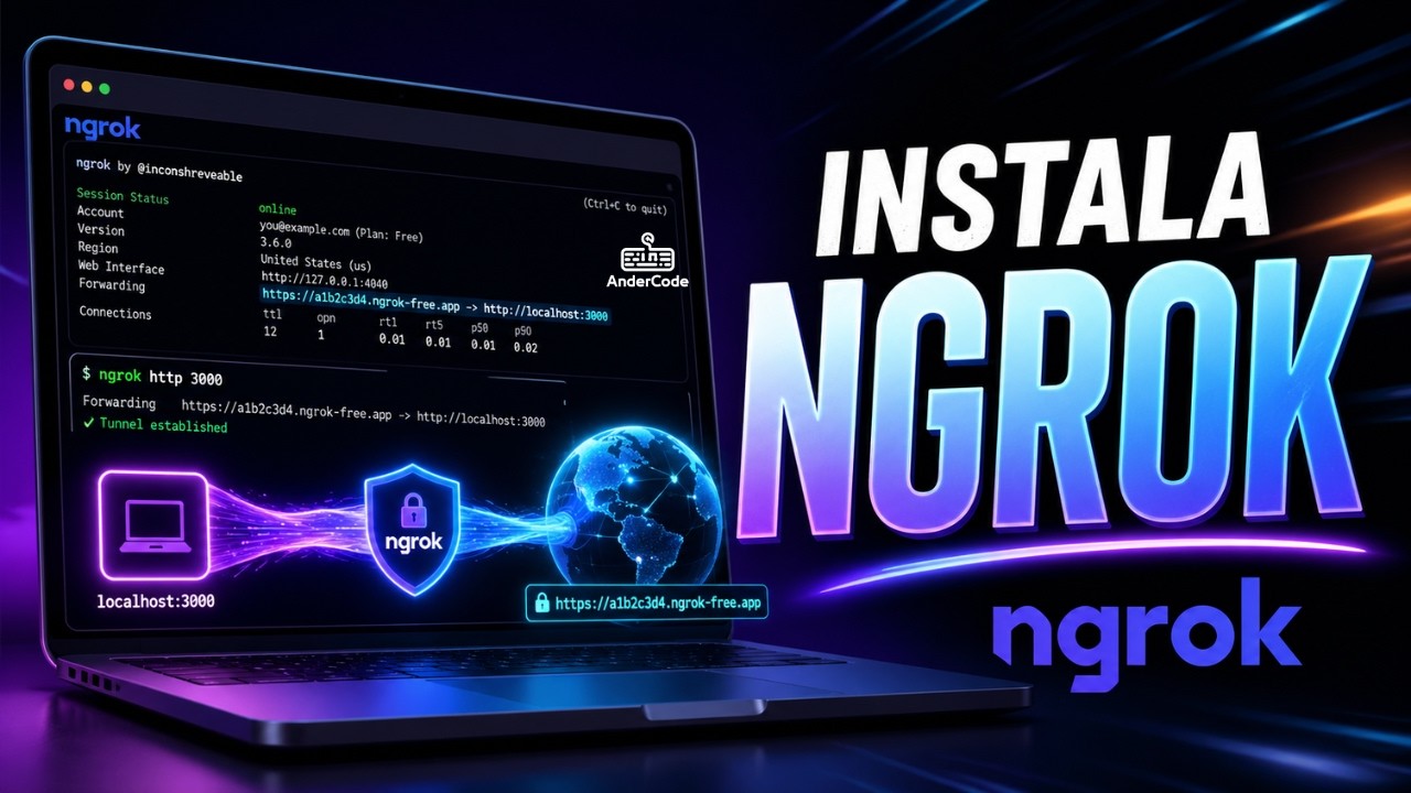 Cómo instalar Ngrok paso a paso y usarlo en minutos
