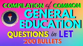 200 COMMON GENERAL EDUCATION QUESTIONS in LET for September 27, 2020 Takers | LET Reviewer 2020 screenshot 4