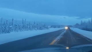 Timelapse Driving From Fairbanks, Alaska To Chena