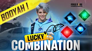 Finding Lucky Combination in freefire | AR ROWDY 99 ✓