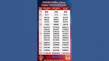 Xổ Số Miền Nam, XSMN ngày 05/10/2025, Trực Tiếp KQXS: Tiền Giang XSTG, Xổ Số Kiên Giang XSKG, Đà Lạt