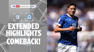 BLUEBIRDS FIGHT! | Cardiff City v Peterborough United extended highlights