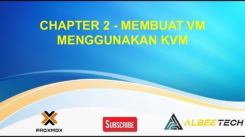 Chapter 2 - Konfigurasi Proxmox || Create VM di KVM Proxmox
