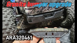 Arrma Granite rear bumper upgrade to Arrma big Rock
