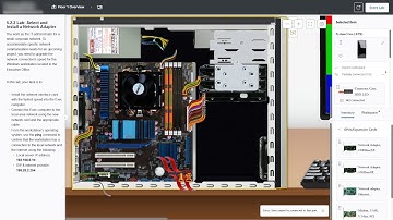 5.2.2 Lab: Select and Install a Network Adapter