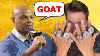 Charles Barkley says Tom Brady is the GOAT over Michael Jordan