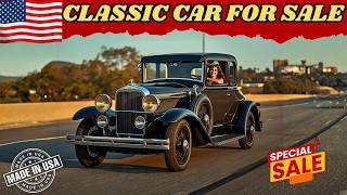 13 CHEAP AMERICAN CLASSIC CARS FOR SALE TODAY