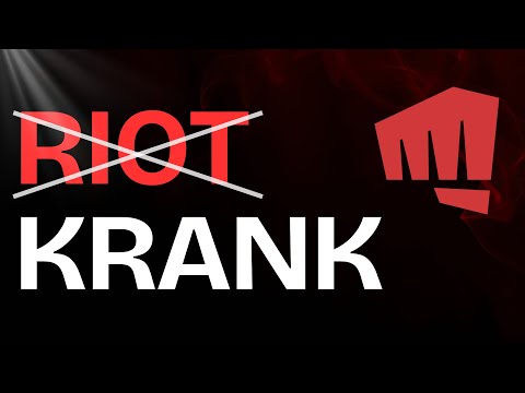 Sizin yüzünüzden (sayenizde) Riot'tan ayrıldım