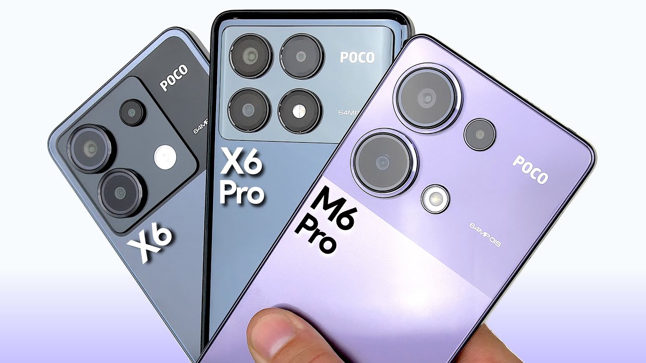 ⁣POCO X6 vs POCO X6 Pro vs POCO M6 Pro - Which Should You Buy?