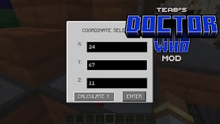 Teabs Doctor Who Mod- Dev Log 3: TARDIS Height Calculator and Locking Mechanism