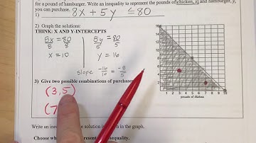 A real world application to linear inequalities