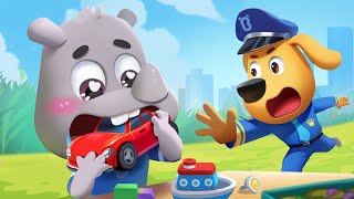 Wash Your Hands Before Eating | Toys Are Not on the Menu | Kids Cartoons | Sheriff Labrador