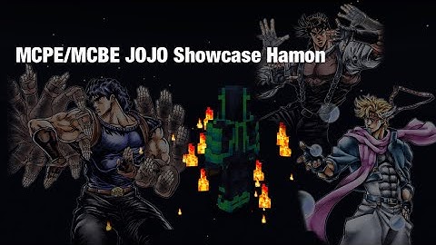MCBE/MCPE JOJO Showcase ✦Hamon✦