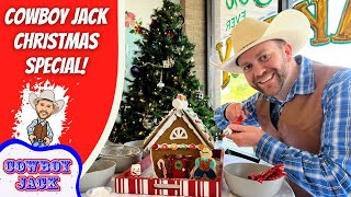 Cowboy Jack Christmas Special Gingerbread House Decorating Fun For Kids