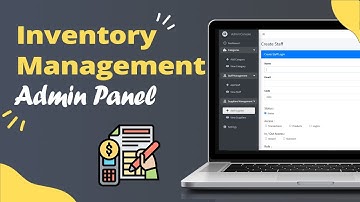 Inventory Management Admin Panel | Stock Management System  | Inventory System Web Panel | Rappid